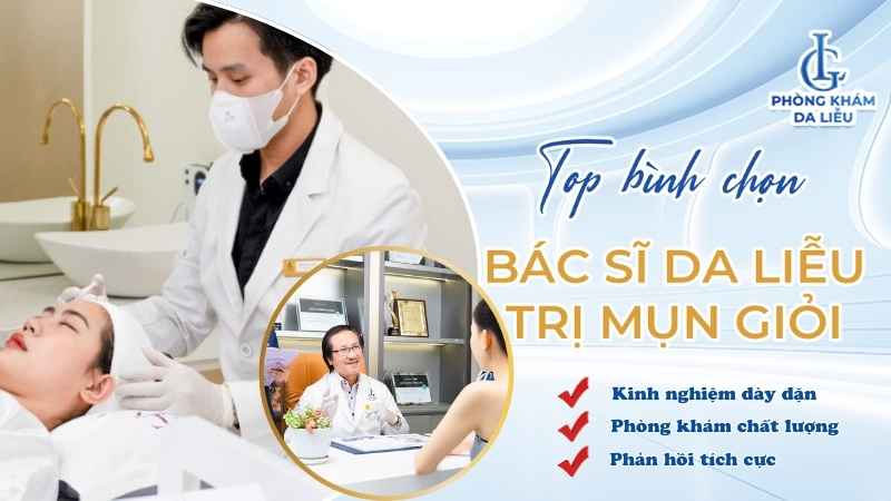 Bác sĩ da liễu trị mụn