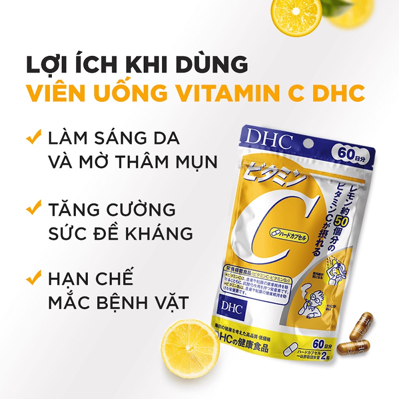 Thành phần của vitamin C DHC