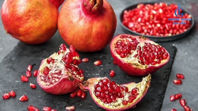 Tác dụng của quả lựu với da