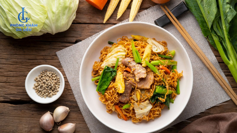 Thành phần chính trong mì tôm