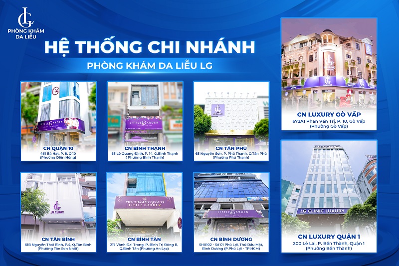 Hệ thống Phòng khám Da liễu LG