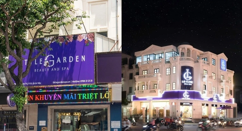 little garden spa và lg clinic