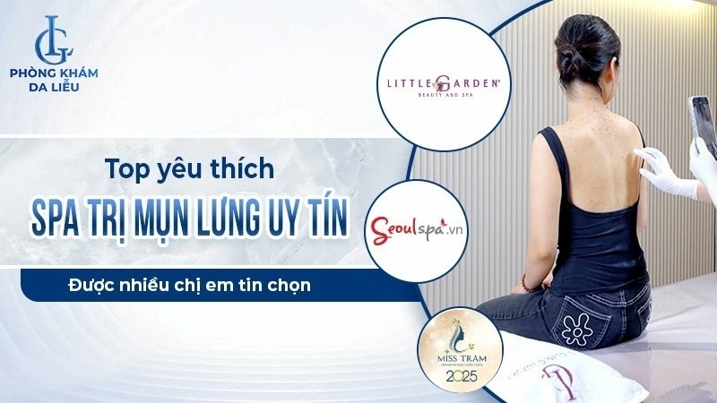 spa trị mụn lưng