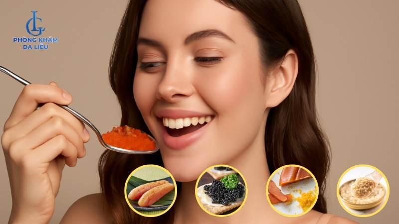 Ăn trứng cá mỗi ngày