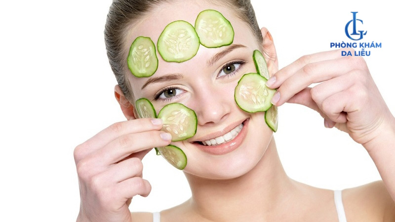 Mặt nạ dưa leo trị mụn và làm sáng da