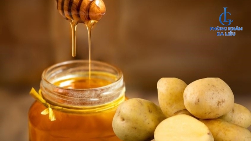 Khoai tây và mật ong