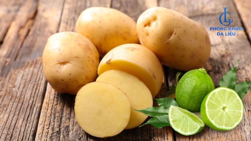Khoai tây và chanh