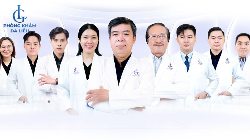 đội ngũ bác sĩ chuyên khoa da liễu