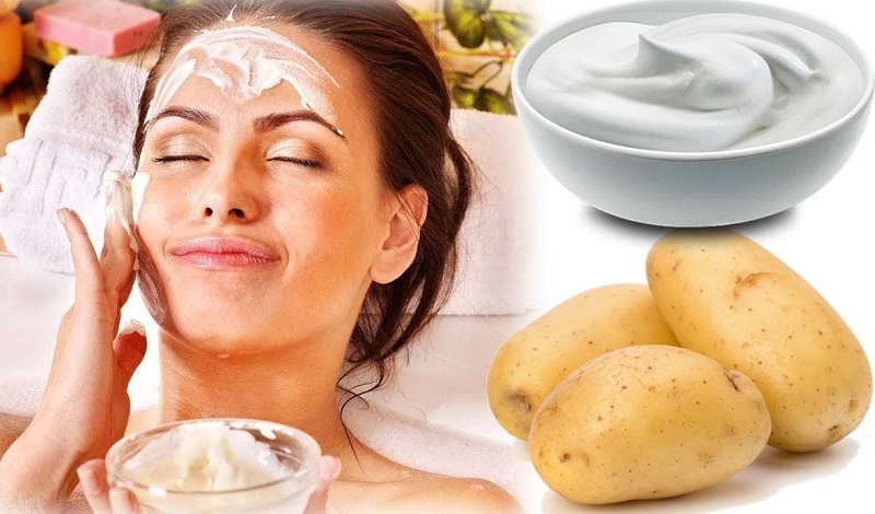 trị thâm mụn tại nhà bằng khoai tây​