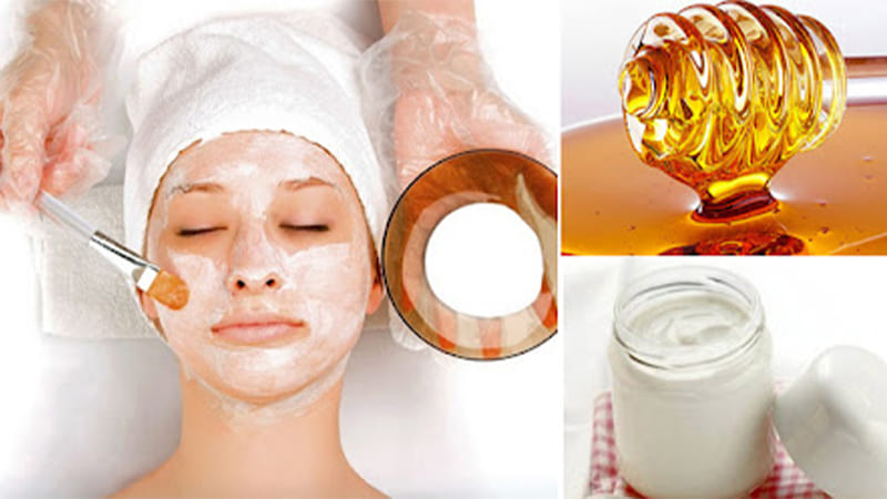cách trị mụn bằng mật ong và sữa chua