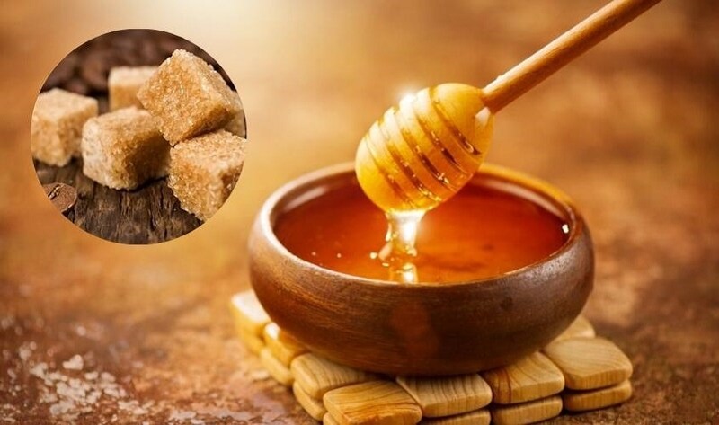 Đường nâu và mật ong