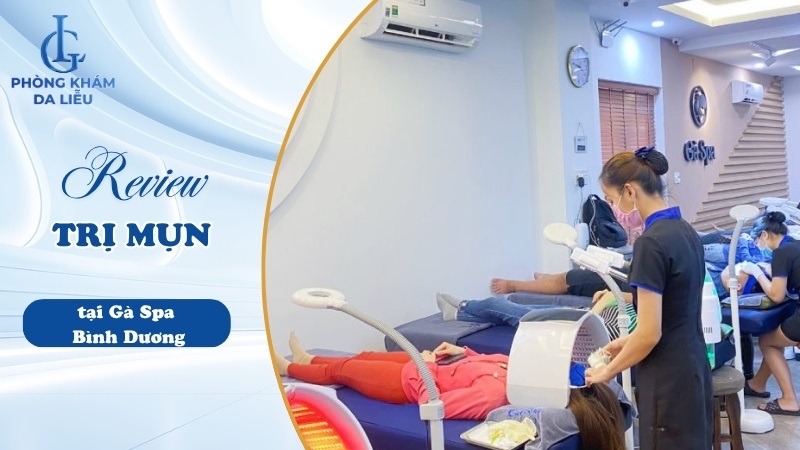 Dịch vụ điều trị mụn tại Gà Spa bình dương