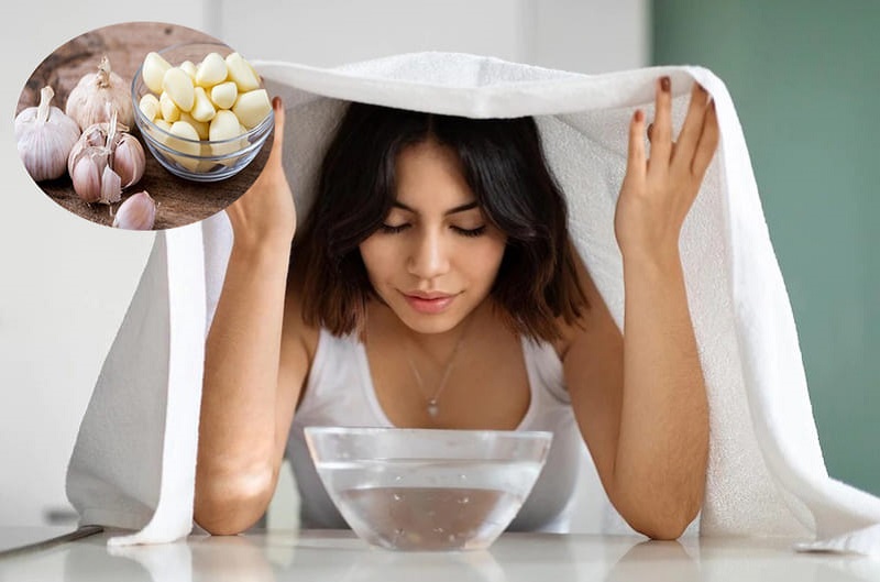 Xông mặt trị mụn