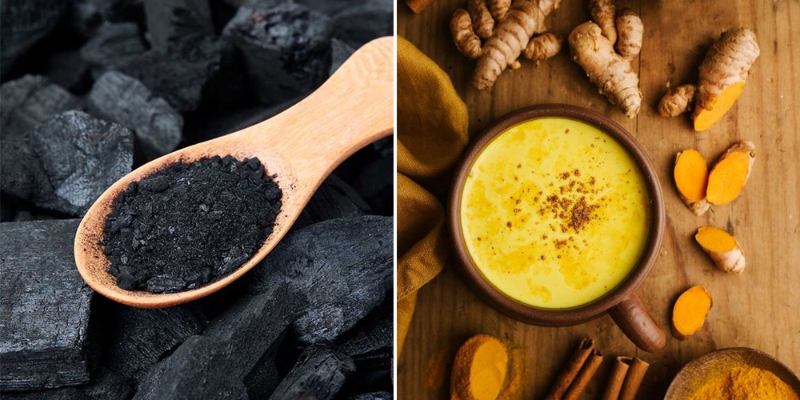 Than hoạt tính trị mụn đầu đen