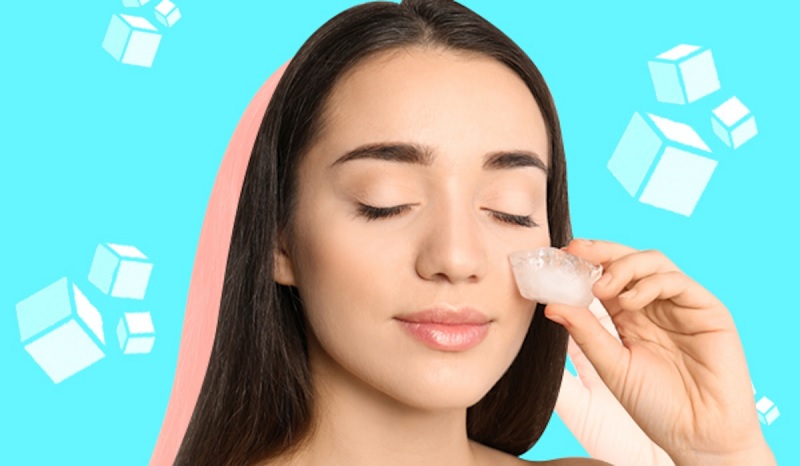 Chườm đá lạnh