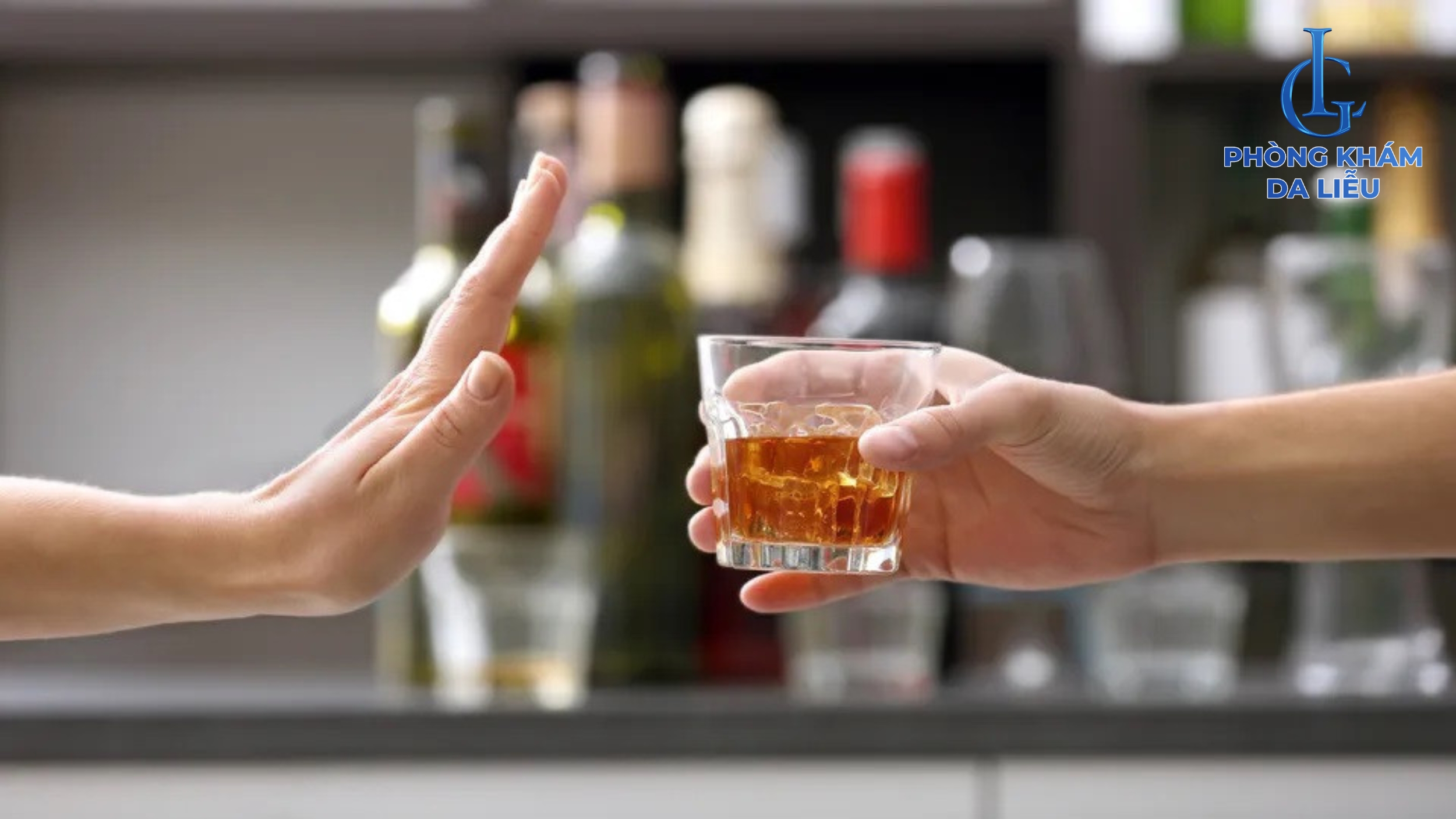 Không uống rượu, bia 