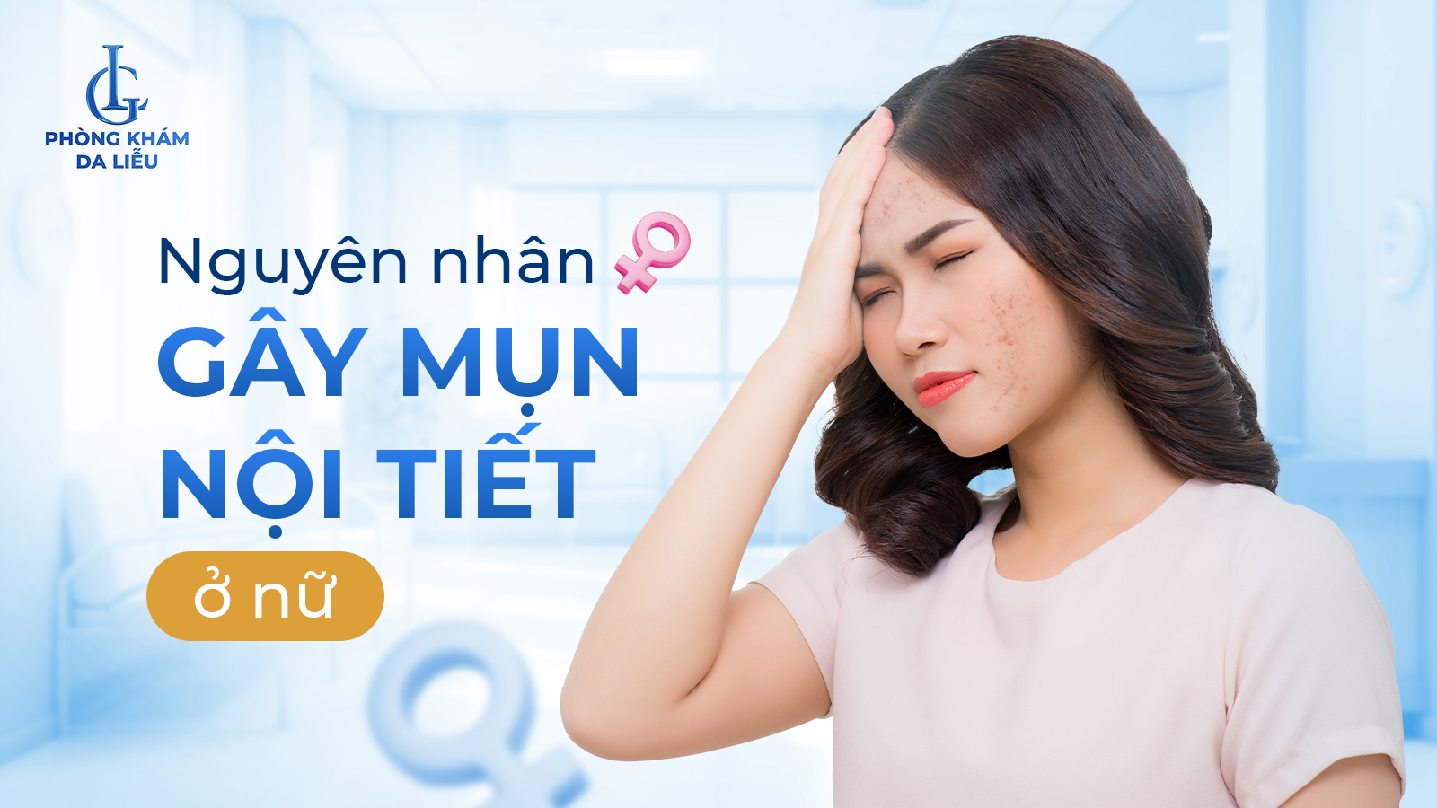 Mụn nội tiết ở nữ